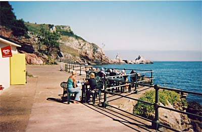 Anstey's Cove Beach hut/bar